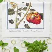 Vintages Tomate-Küchen-Tuch Handtuch (Gefaltet)