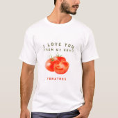 Vintages Tomatenquotierdesign - T-Shirt (Vorderseite)