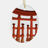 Vintages Torii Tor Keramik Ornament (Rechts)