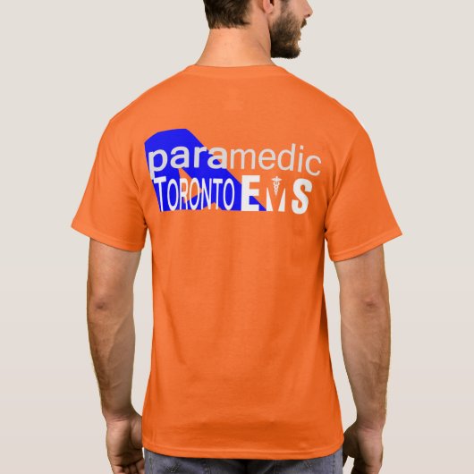 Vintages Toronto EMS T Shirt (Rückseite)