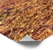 Vintages Traktorenlandplakat Poster (Ecke)