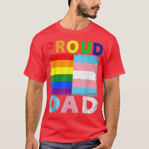Vintages Transgender- und Gay Pride-Regenbogenfarb T-Shirt