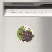 Vintages Traubenmagnet Magnet (In Situ (Geschirrspüler))