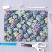 Vintages Traubenmuster Seidenpapier (Handwerk)