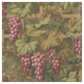 Vintages Traubenmuster Stoff (Nahaufnahme)