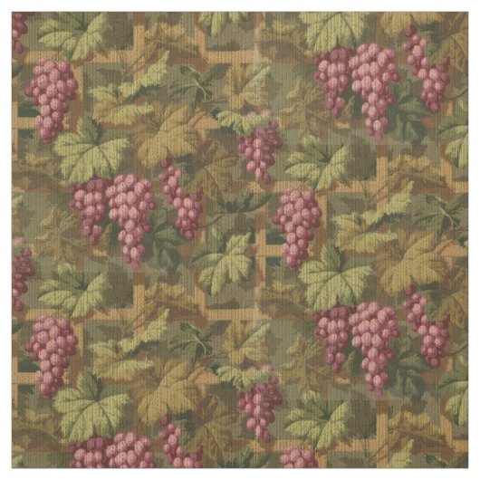 Vintages Traubenmuster Stoff (Muster)