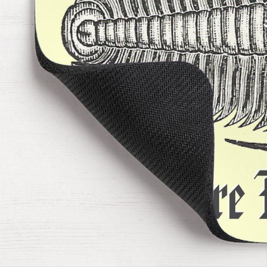 Vintages Trilobite Mousepad (Ecke)