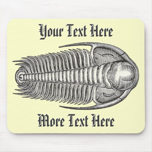 Vintages Trilobite Mousepad (Vorne)
