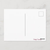 Vintages Trommelfell mit amerikanischer Flagge - P Postkarte (Rückseite)