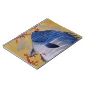 Vintages tropisches blaues Meer Notizblock (Linke Seite)