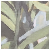 Vintages tropisches Dschungelgewebe Stoff (Nahaufnahme)