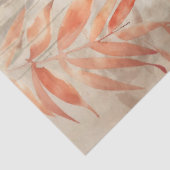 Vintages tropisches Flamingo Seidenpapier (Ausschnitt)