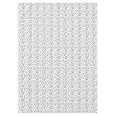 Vintages tropisches FruchtZitronenmuster Tischdecke (Vorderseite)