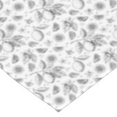 Vintages tropisches FruchtZitronenmuster Tischdecke (Schrägansicht)