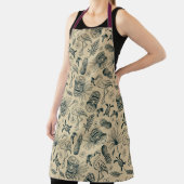 Vintages tropisches Muster Schürze (InSitu)