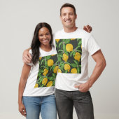 Vintages tropisches Muster T-Shirt (Unisex)