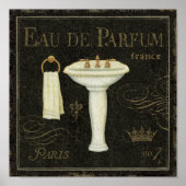 Vintages Tuch Poster (Vorne)