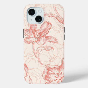 Vintages Tulip Floral Muster Case-Mate iPhone Hülle