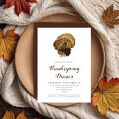 Vintages Türkei Erntedank Einladung