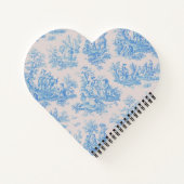 Vintages türkisblaues Jouilongramm Notizblock (Rückseite)