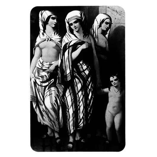 Vintages Türkisches Museum Istanbul Topkapi 1970 Magnet (Vertikal)