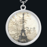 Vintages Turm-Liebe-Geschenk Flora-Paris Eiffel Versilberte Kette<br><div class="desc">Ein Liebeandenken/-geschenk für Liebhaber/Jungvermählten/Verlobung/Hochzeit/Jahrestag oder jedermann,  die vernarrte Erinnerungen in Paris hat. Völlig kundengerecht. Personifizieren Sie es bitte mit Ihrem eigenen Text oder löschen Sie sie alle.</div>
