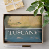 Vintages Tuscany Reisetapier Seidenpapier (Geschenk)