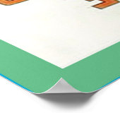 Vintages UdSSR-Poster. Poster (Ecke)