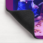 Vintages unterhaltsames Halloween Mousepad (Ecke)