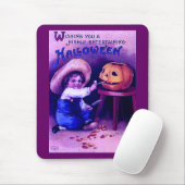 Vintages unterhaltsames Halloween Mousepad (Mit Mouse)