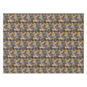 Vintages Unterwasserdesign mit subtiler Schönheit Tischdecke (Vorderseite (Horizontal))