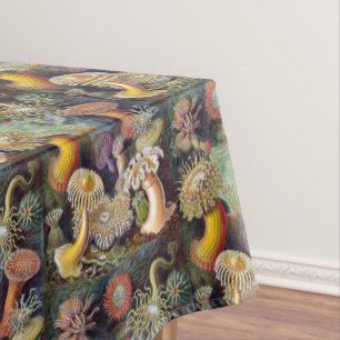 Vintages Unterwasserdesign mit subtiler Schönheit Tischdecke