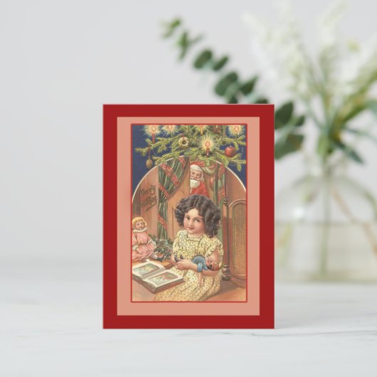 Vintages Urlaubsbild auf Karten und Postkarten (Stehend Vorderseite)