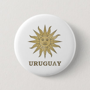 Vintages Uruguay Button
