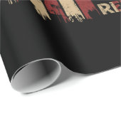 Vintages US-amerikanisches Flag-Pfadfindergesetz Geschenkpapier (Rolleneckpunkt)