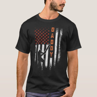 Vintages US-amerikanisches Flag-Proud-Cricket Dadd T-Shirt