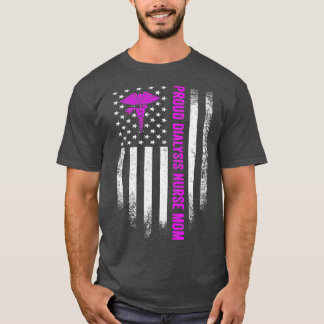 Vintages US-amerikanisches Flaggennetz Proud Dialy T-Shirt