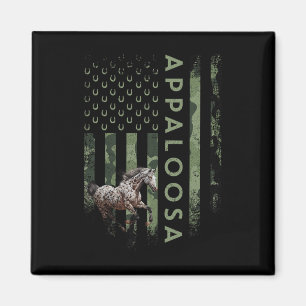 Vintages US-Camouflage Appaloosa Horse1 Magnet