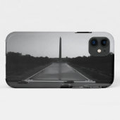 Vintages US-Washington-Denkmal Case-Mate iPhone Hülle (Rückseite (Horizontal))