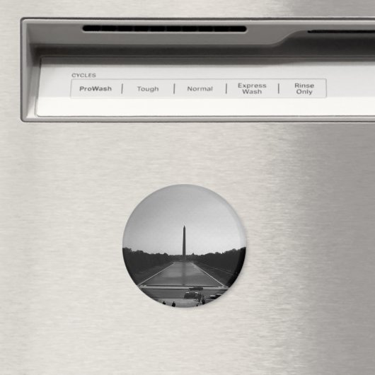 Vintages US-Washington-Denkmal Magnet (In Situ (Geschirrspüler))