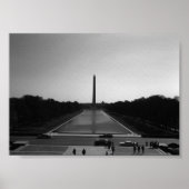 Vintages US-Washington-Denkmal Poster (Vorne)