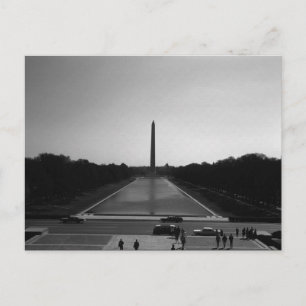 Vintages US-Washington-Denkmal Postkarte