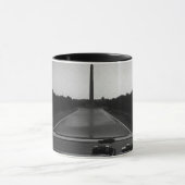 Vintages US-Washington-Denkmal Tasse (Zentrum)