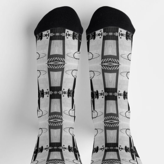 Vintages USA Washington History Technology Museum Socken (Oben)