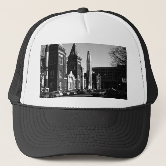 Vintages USA Washington National Air Space Museum Truckerkappe (Vorderseite)