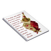 Vintages Valentine-Notebook Notizblock (Rechte Seite)