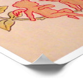 Vintages Valentine Poster (Ecke)