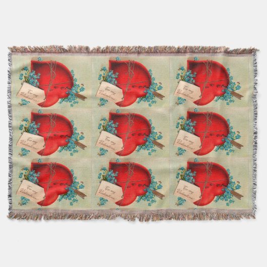 Vintages Valentine Postkarte Decke (Vorderseite)