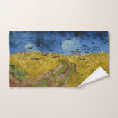 Vintages Van-Gogh-Feld mit Krähen Handtuch (Handtuch)