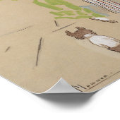 Vintages Vanity Fair Poster (Ecke)